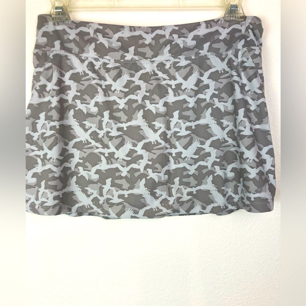 Champion Seagull Bird print stretch skort w/ inner pocket